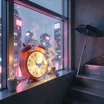 摔碎闹钟的早晨