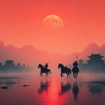 垓下夜围
