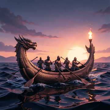 《万鼓震江》鼓舞士气