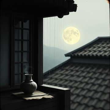 檐下砚台