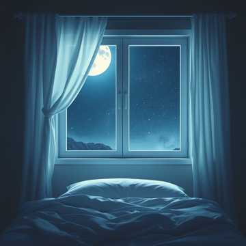 枕着月光入眠