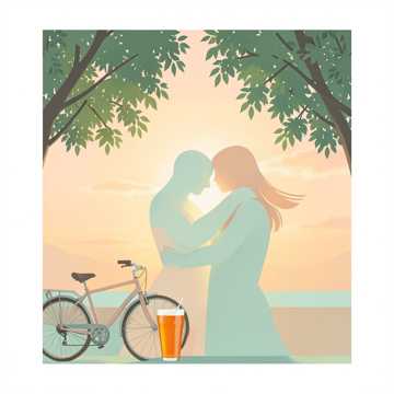 橘子汽水黄昏