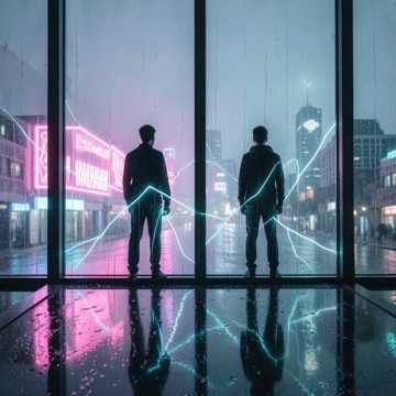 霓虹未送出的吻