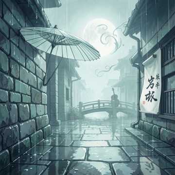 墨染烟雨裳