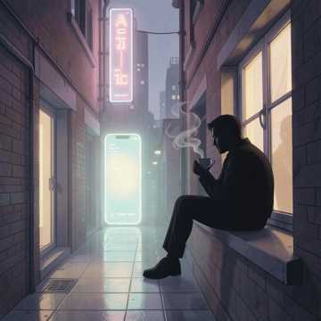 街灯数到第五盏