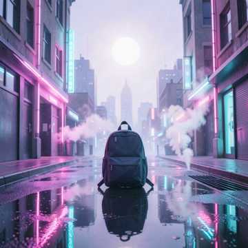 行李箱滚过红灯-版本2