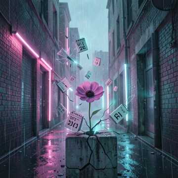 雾中霓虹-版本2