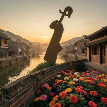 菊潭古韵绕团河