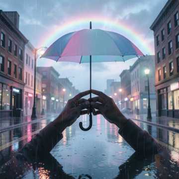 掌心刚好的雨