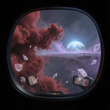 隔着星系的晚安