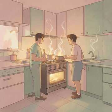 一起慢慢长大