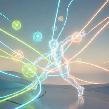 细胞在闪光