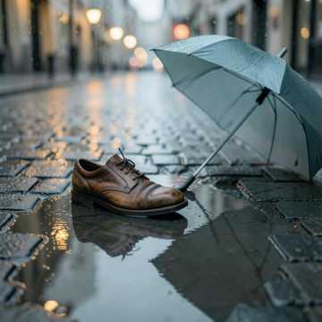 心中雨一直下