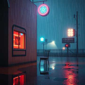 旧戏院海报褪色
