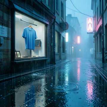 蓝色雨天与忙音-版本2