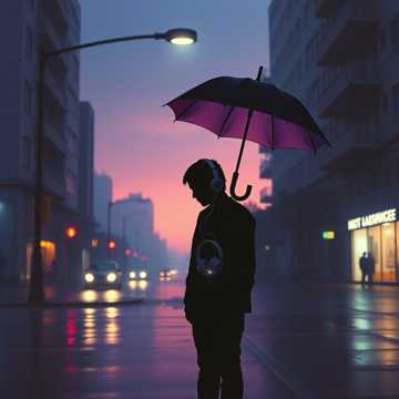 独行灯下