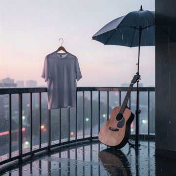 屋檐雨碎