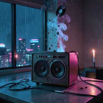 Busted Speaker