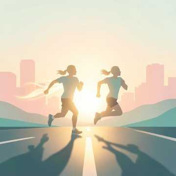 踩着风去追光