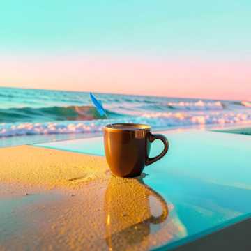 浪花冰咖啡