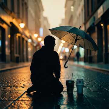跪立的巨人