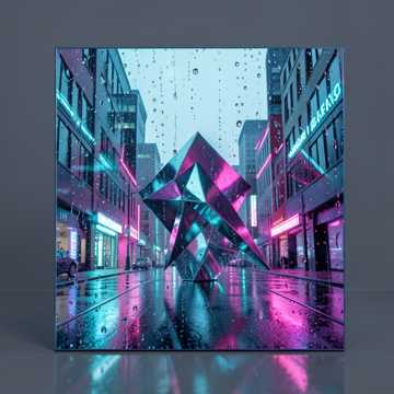 塑胶雨滴里的调色盘