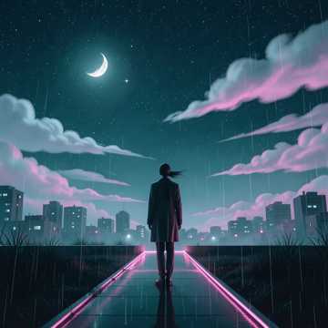 零点夜空