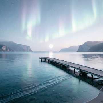 月湾独行