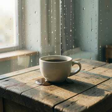雨停在门外