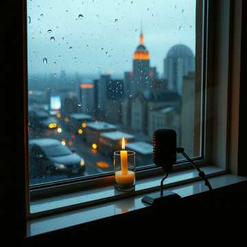 落雨窗台