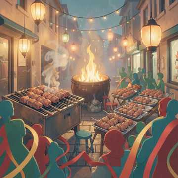 羊肉串串好运来