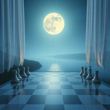 梦里棋盘微微凉