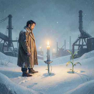 雪落向人间