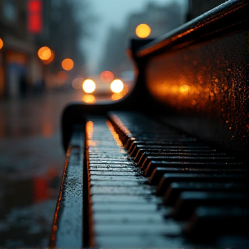 黑键上的爵士雨