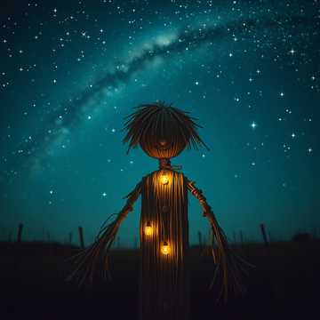 数星星的稻草人