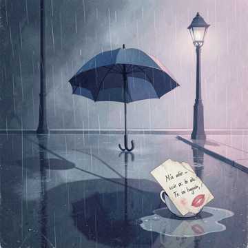雨中未说出的永远
