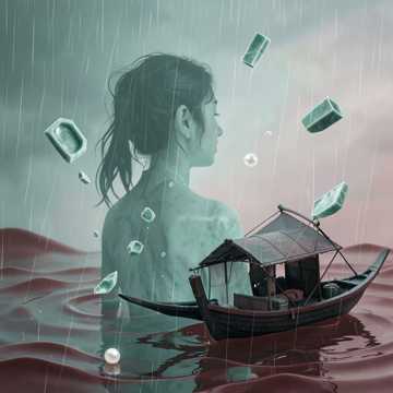 烟雨锁青瓷