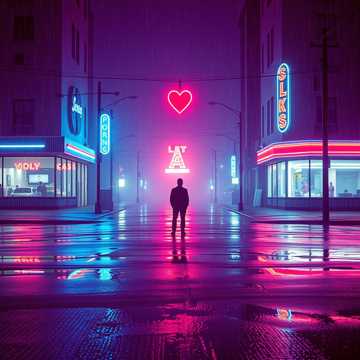 Neon Crossroads