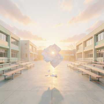 糖纸里的日落