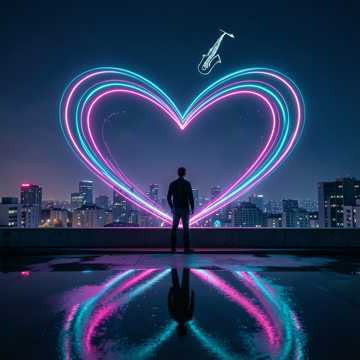 歌名：《霓虹心事》(Neon Heartbeats)