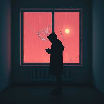 雨落碎玻璃