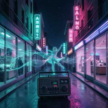 收音机里说晚安