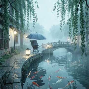 烟雨江南