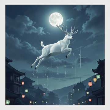 云端折月