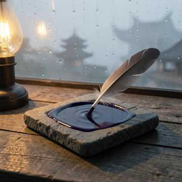 一砚青墨