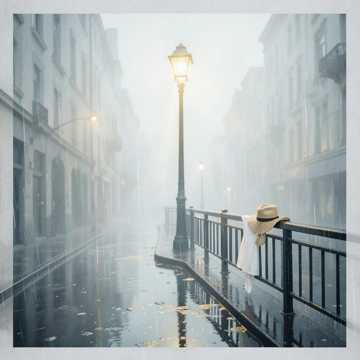 Rain-Soaked Mimosa