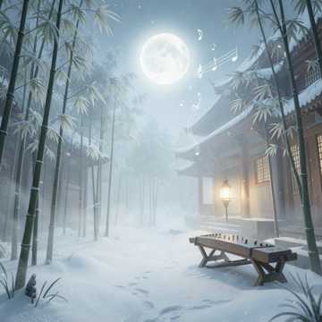 松雪寄书