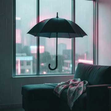 雨打空窗