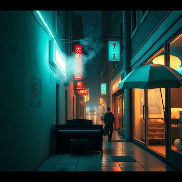 夜色钢琴街