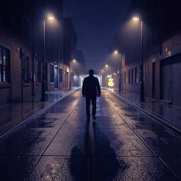 零钱响的夜路
